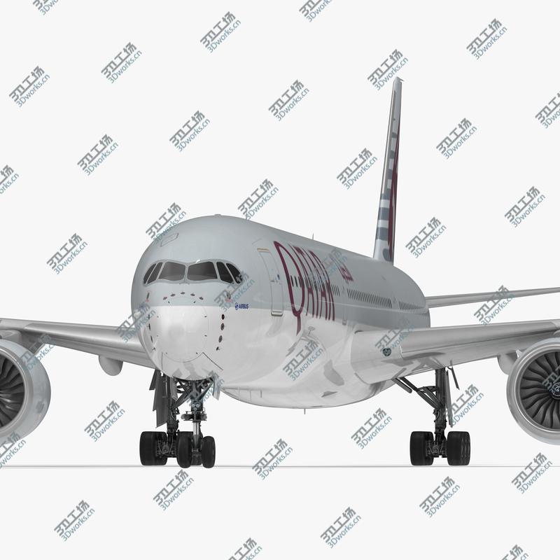 images/goods_img/202105072/3D Airbus A350-1000 Qatar Rigged model/1.jpg